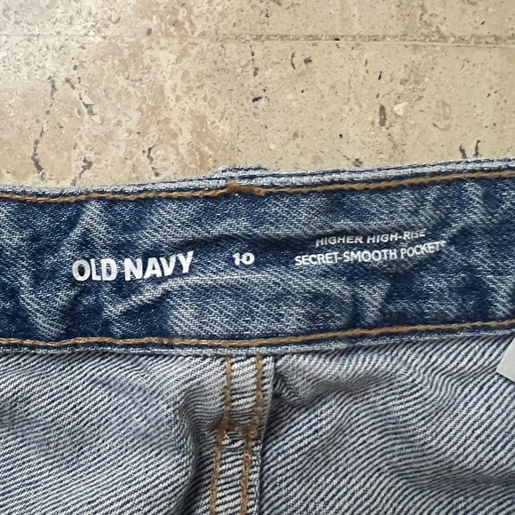 Old Navy Happy Garden Higher High-Rise Denim Skirt Size 10 - Picture 6 of 6